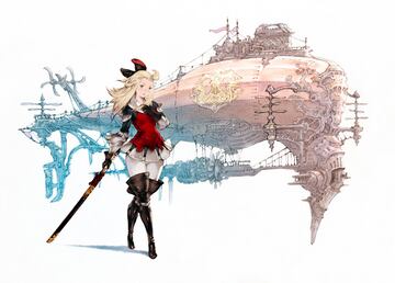 Ilustracin - Bravely Default: Flying Fairy (3DS)