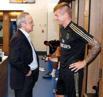 Florentino with Kroos