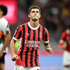 Pulisic marca el primer gol del Milan en la nueva Champions