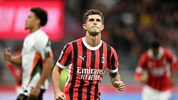 Pulisic marca el primer gol del Milan en la nueva Champions