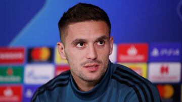 Tadic en rueda de prensa.