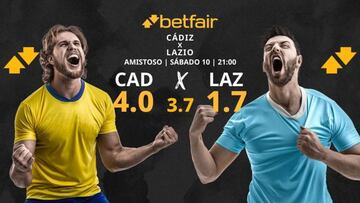 Cádiz CF vs. SS Lazio: horario, dónde ver, pronósticos y estadísticas