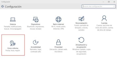 Cómo cambiar de idioma el teclado de Windows 10 con un acceso directo