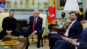 La reacción viral de la embajadora de Ucrania a la pelea entre Trump y Zelensky