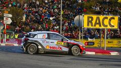 Dani Sordo el pasado año en el Rally de España