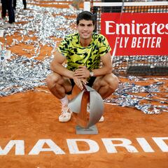 Best pictures as Carlos Alcaraz wins Mutua Madrid Open