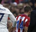 Gabi explotó tras ser sustituido por Simeone ante el Madrid