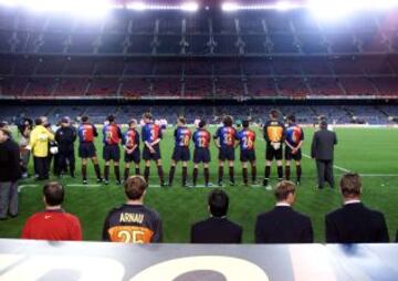 24/04/00. Copa del Rey, semifinal 2nd leg. Barcelona-Atlético Madrid. Barça refused to play, saying they didn't have enough players.