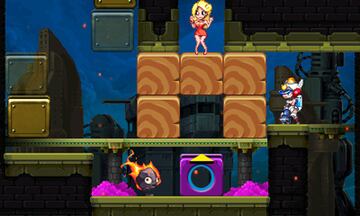 Captura de pantalla - Mighty Switch Force! 2 (3DS)