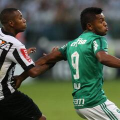 Borja da la victoria a Palmeiras en fecha 9 de Brasileirao
