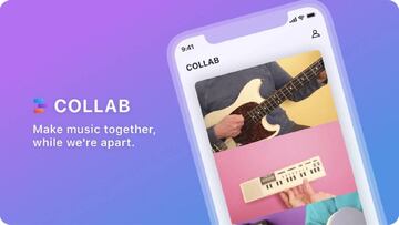 Facebook presenta Collab, una app para hacer música con amigos sin salir de casa
