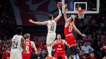 Olympiacos - Real Madrid, en directo: Playoff Euroliga 2025 hoy en vivo
