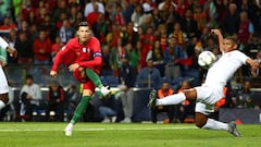 Así fue el triplete de oro de Cristiano Ronaldo con Portugal