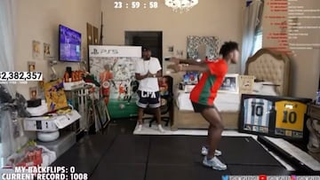 IShowSpeed’s 24-hour backflip record attempt ends in epic fail