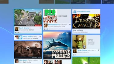 Así es la interfaz de usuario de PlayStation 4