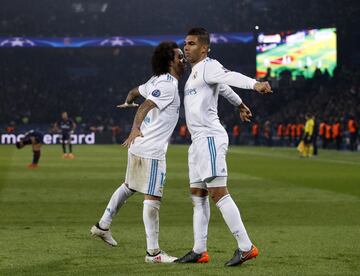 Casemiro marc¨® el definitivo 1-2.