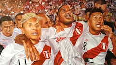 El mural-homenaje '36 años después', en imágenes