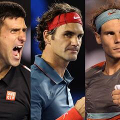 Dónde ver los debuts de Nadal, Murray, Federer y Djokovic