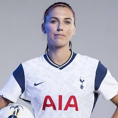 Alex Morgan, la estrella que más brilla del Tottenham