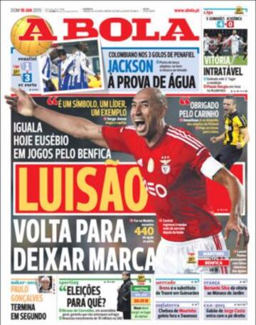 Portadas de la prensa deportiva