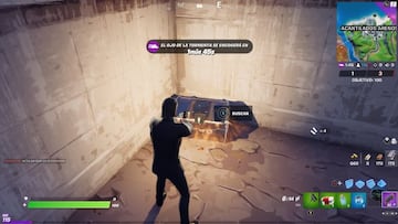 Encontramos un cofre de b&uacute;nker