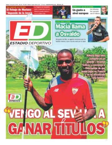 Portadas de la prensa deportiva