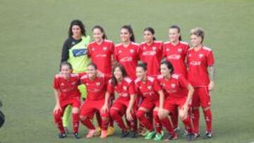 La formación del Canillas en su último partido de Liga.
