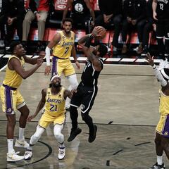 Los Lakers se quedan secos