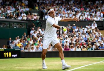 Roger Federer se enfrentará a Rafael Nadal en la semifinal de Wimbledon. El suizo dejó en el camino a Nishikori, Berrentini y Pouille