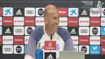 El tuteo de Zidane a un periodista que desató las risas: "¡Macho!"