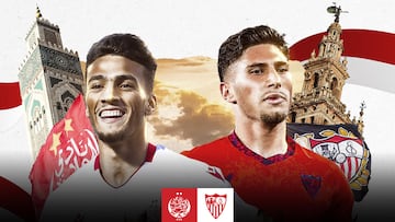 Cartel anunciador del partido.