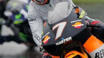 <B>EL MÁS ARRIESGADO. </B>Puniet fue el que tomó más riesgo y se llevó el premio de la victoria.