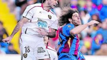 <b>CON EL NÀSTIC. </b>Egoitz Jaio militó hace cuatro años en Tarragona.