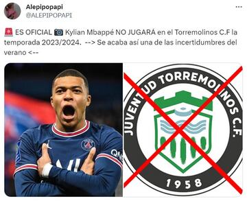 El cachondeo en Twitter con “Kylian Mbappé NO JUGARÁ”