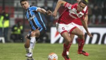 Las acciones del partido entre los Diablos Rojos y el club brasileño