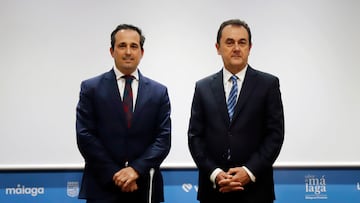 José María Muñoz con Kike Pérez.