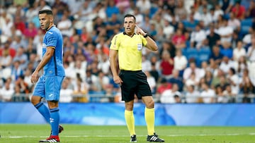 19/08/18 PARTIDO PRIMERA DIVISION 
REAL MADRID - GETAFE 
JAVIER ESTRADA FERNANDEZ ARBITRO VAR 
