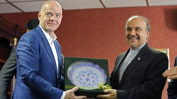 Saudi-Iran spat "should stay out of football", says Fifa's Infantino