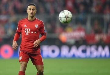 Thiago Alcantara in action