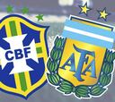 Brasil vs Argentina: el mejor 11 combinado de todos los tiempos