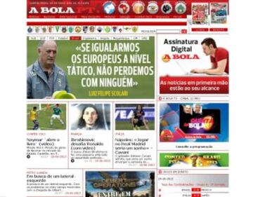 Portadas de la prensa extranjera