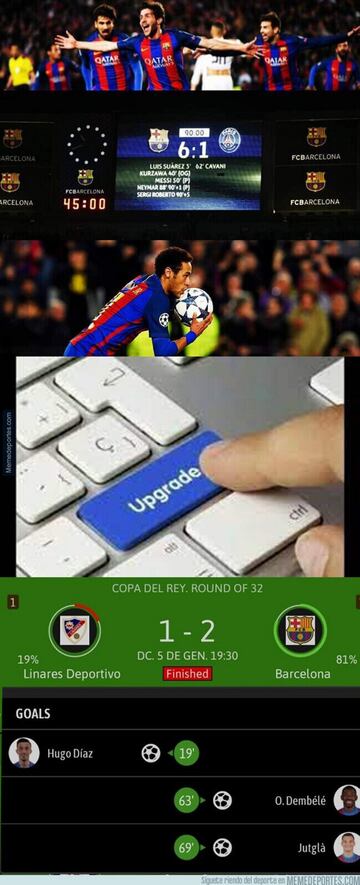 Los memes más divertidos de los dieciseisavos de la Copa del Rey