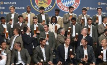 Foto oficial del Bayern de Múnich.