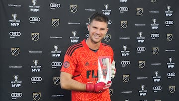 The LAFC goalkeeper came on the field with ten minutes remaining in extra time and shutout the Philadelphia Union stopping two Union penalty kick attempts.