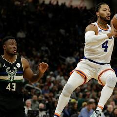 Derrick Rose inspiring Knicks and "playing with joy"