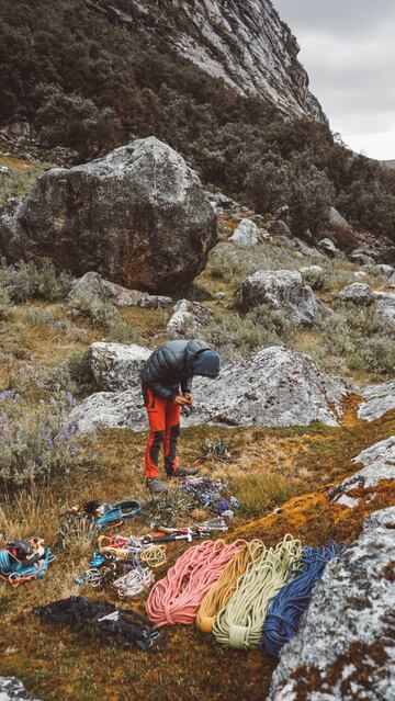 Emotiva dedicatoria a una nueva vía en el Chaupi Huanca