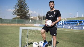 Rubén Castro, delantero del Cartagena, probará la solidez del Tenerife.