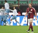 La Lazio gana en San Siro y
echa al Milan de la Copa