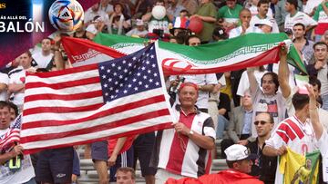 Esta imagen, tomada en el Mundial de 1998, a buen seguro se repetir¨¢ hoy en Qatar en duelo decisivo entre EEUU e Ir¨¢n.