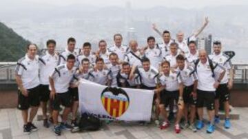 El Valencia sube a la cima de Hong Kong, Victoria Peak